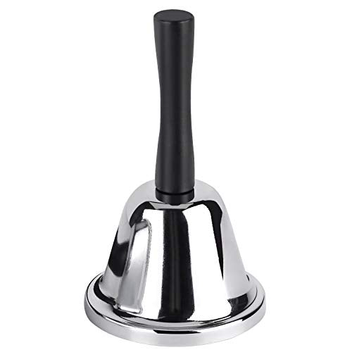 Classic MROCO Loud Hand Bell, Silver Steel Hand Bells Set