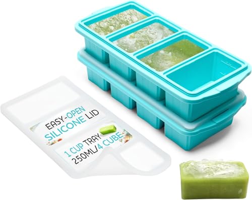 Smart Home XOMOO Silicone Freezer Tray With Lid - Soup Kit
