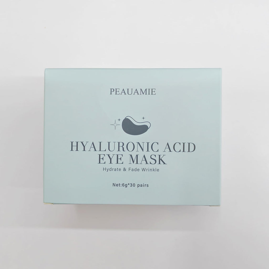 PEAUAMIE Under Eye Patches Collagen and Peptide Eye Mask for Dark Circles and Puffiness,Face Mask Skin Care Products 30 Pairs