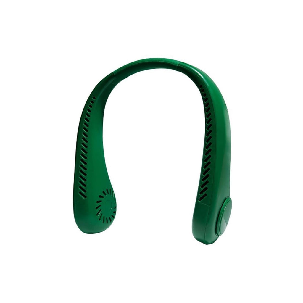 Hanging neck fan, and convenient bladeless turbine usb rechargeable, long battery life, outdoor silent