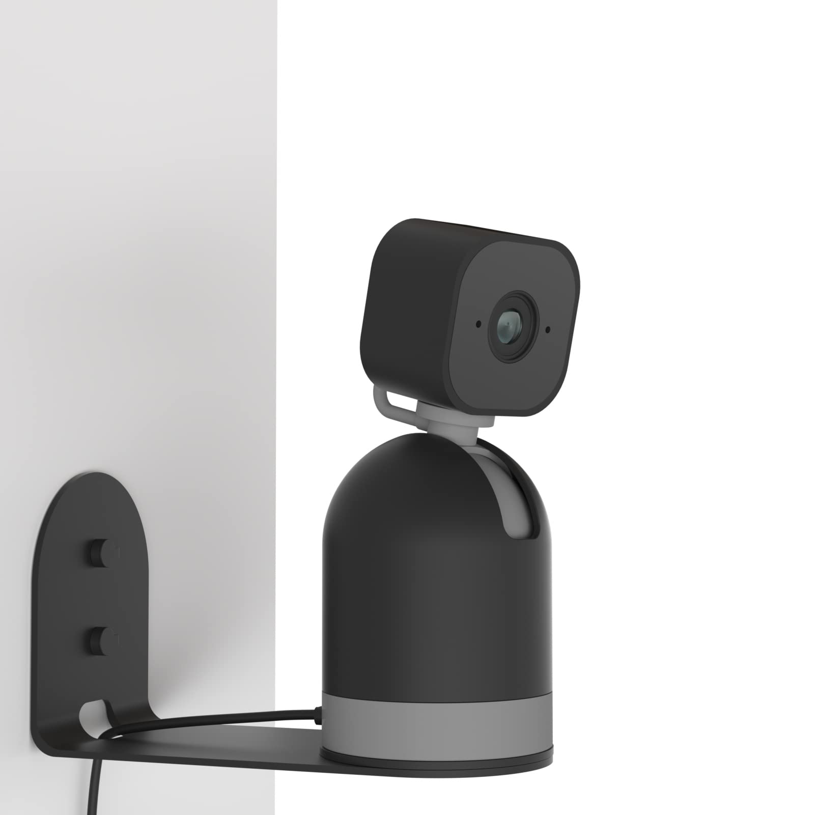Zwolf Metal Wall Mount for Blink Mini Pan Tilt Camera, Provide Better Viewing Angles for Blink Mini Pan Tilt Mount (2 Pack)