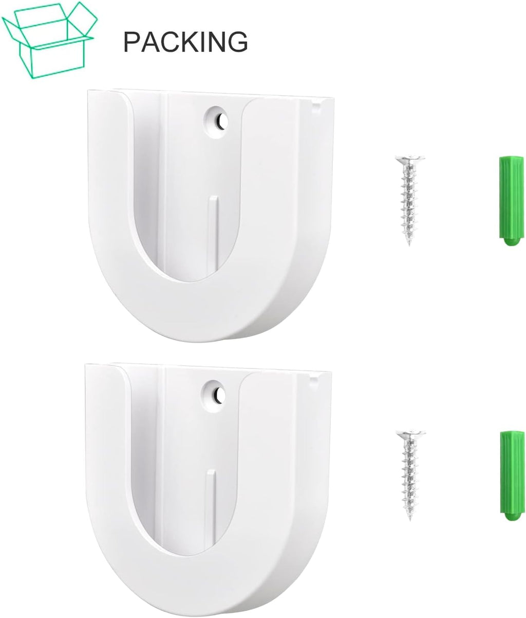 2 Pack Wall Mount for Blink Mini Indoor Camera,Strong Adhesive Camera Mount Base for Blink Mini Indoor Camera,Two Ways Easy Installation, No Drilling or Screw Secured Fixed