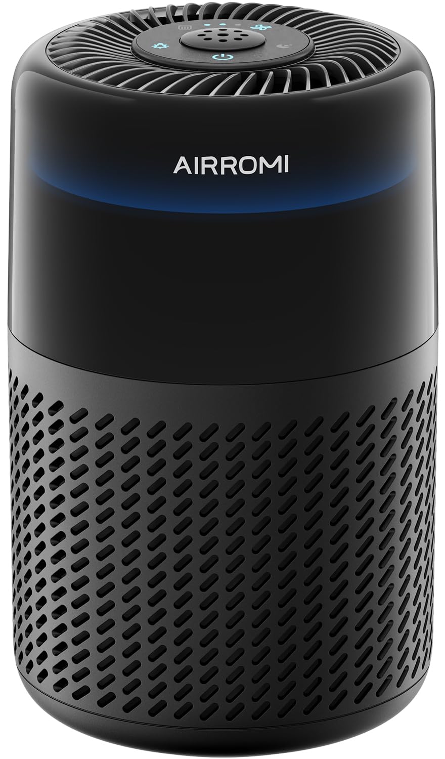 AIRROMI HEPA Air Purifier for Bedroom&Home,Pet Air Purifier for Home Pets,Removes Pet Odor,Cat Litter Smell,Dust,Smoke&Allergies,Quiet Room Air Purifier with Scents,360°Air Cleaner,A2005 Black