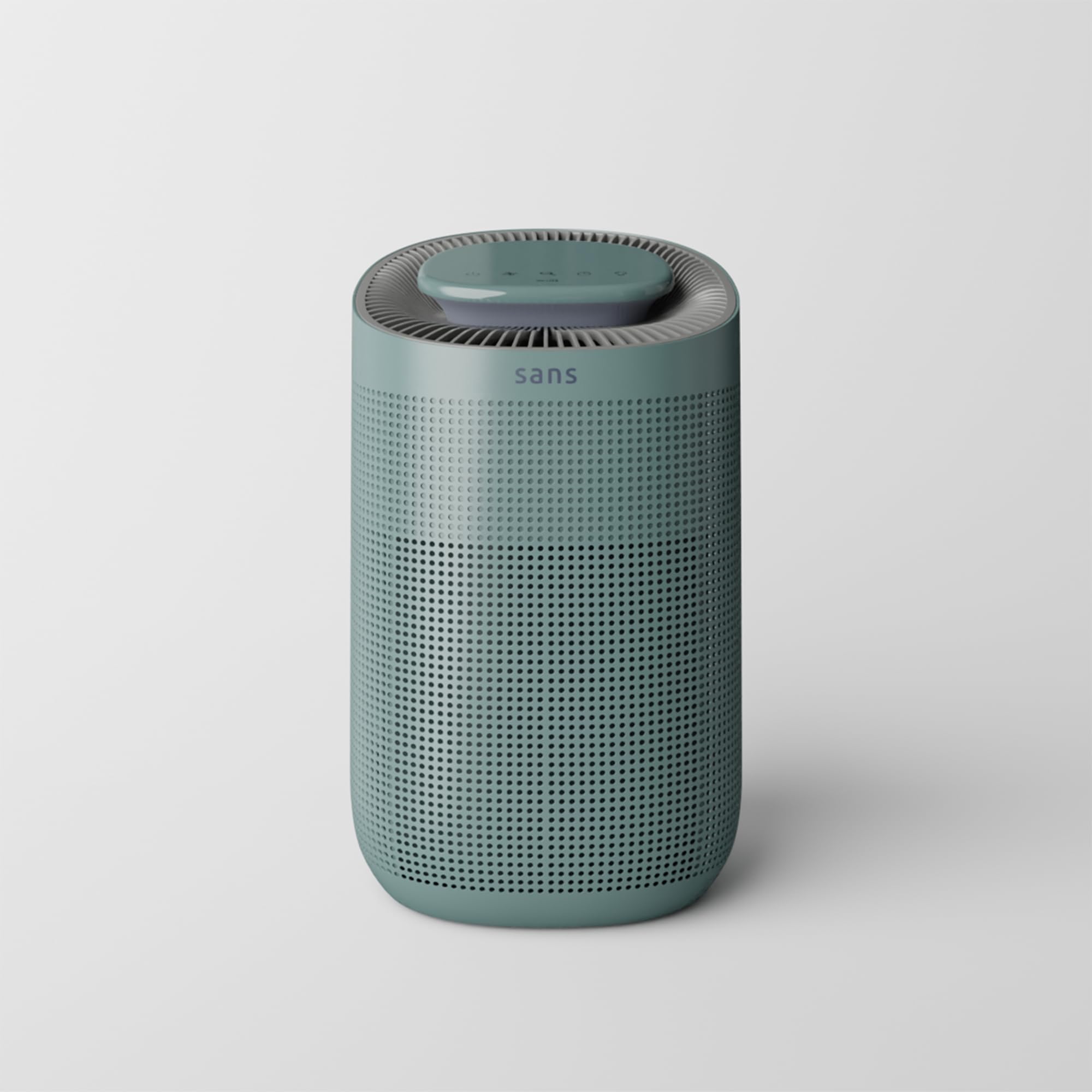 Sans True HEPA Air Purifier for Extra Large Rooms (1,854 sq ft) | UV-C Light Layer & Carbon Odor Absorption | Quiet 25dB Auto-Mode, Captures Smoke, Dust & Allergens (White)