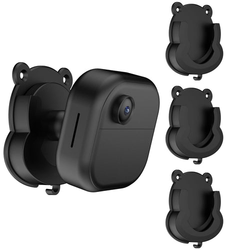 3 Pack Blink Camera Wall Mount Bracket – Adhesive or Drill Installation for Blink Mini 2K+/Mini 2/Outdoor 4/Outdoor 2K+/Indoor Cameras with Sync Module Core Outlet Mount