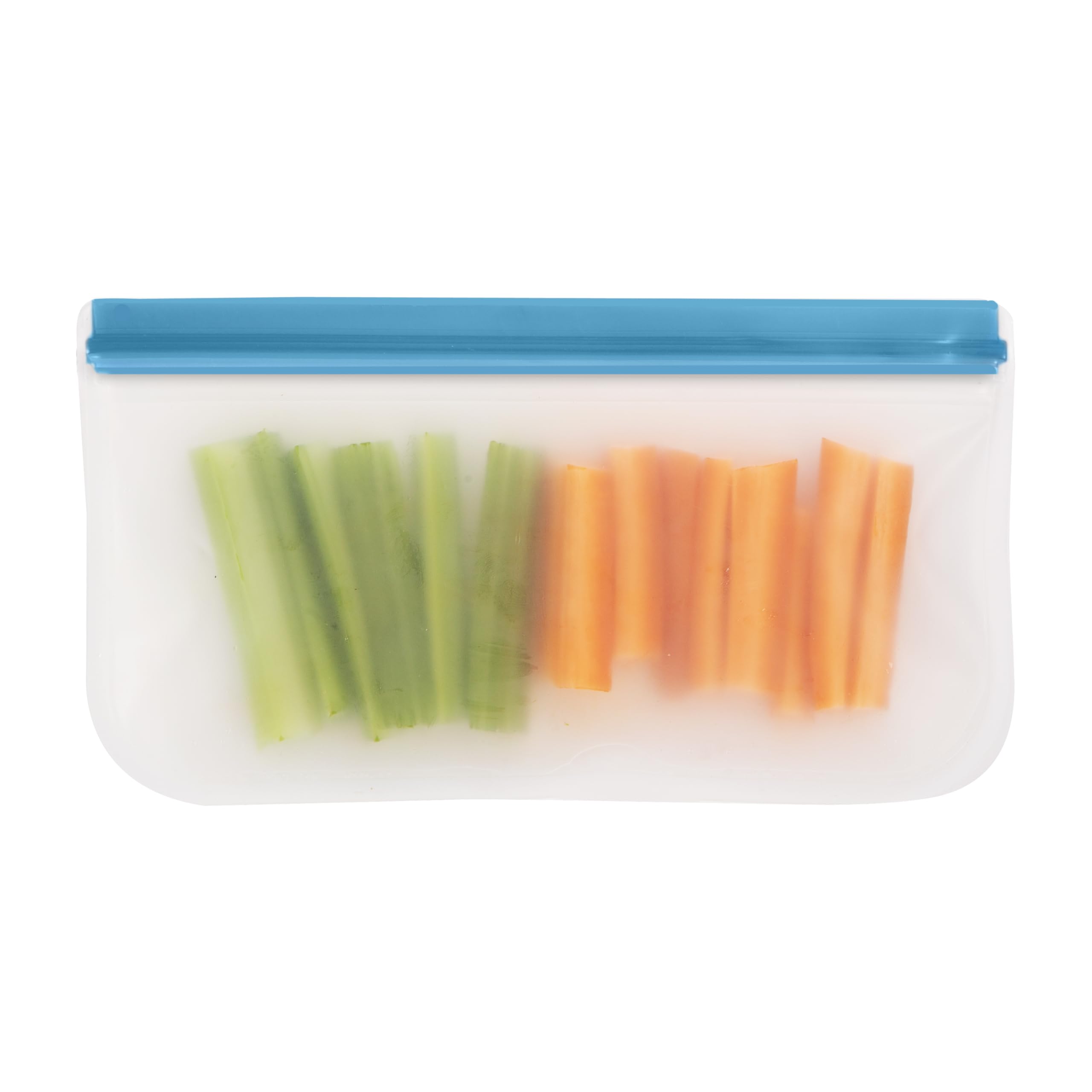 OGGI Reusable Ice Storage Bags - Set of 2, 11x10x2.5" - Ideal Reusable Ice Bag Set, Freezer Bags, Storage Bags, Snack Bag for Travel - Durable, Food-Grade BPA-Free