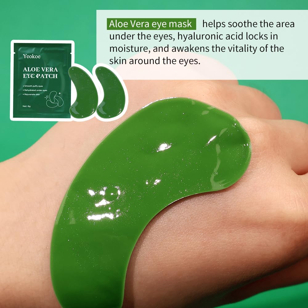 Yeokoe Under Eye Patches for Dark Circles,Eye Mask for Puffy Eyes With Collagen,Retinol,Vitmin C,Hyaluronic Acid and Niacinamide Face Masks Skincare Spa Gifts for Woman 20Pairs