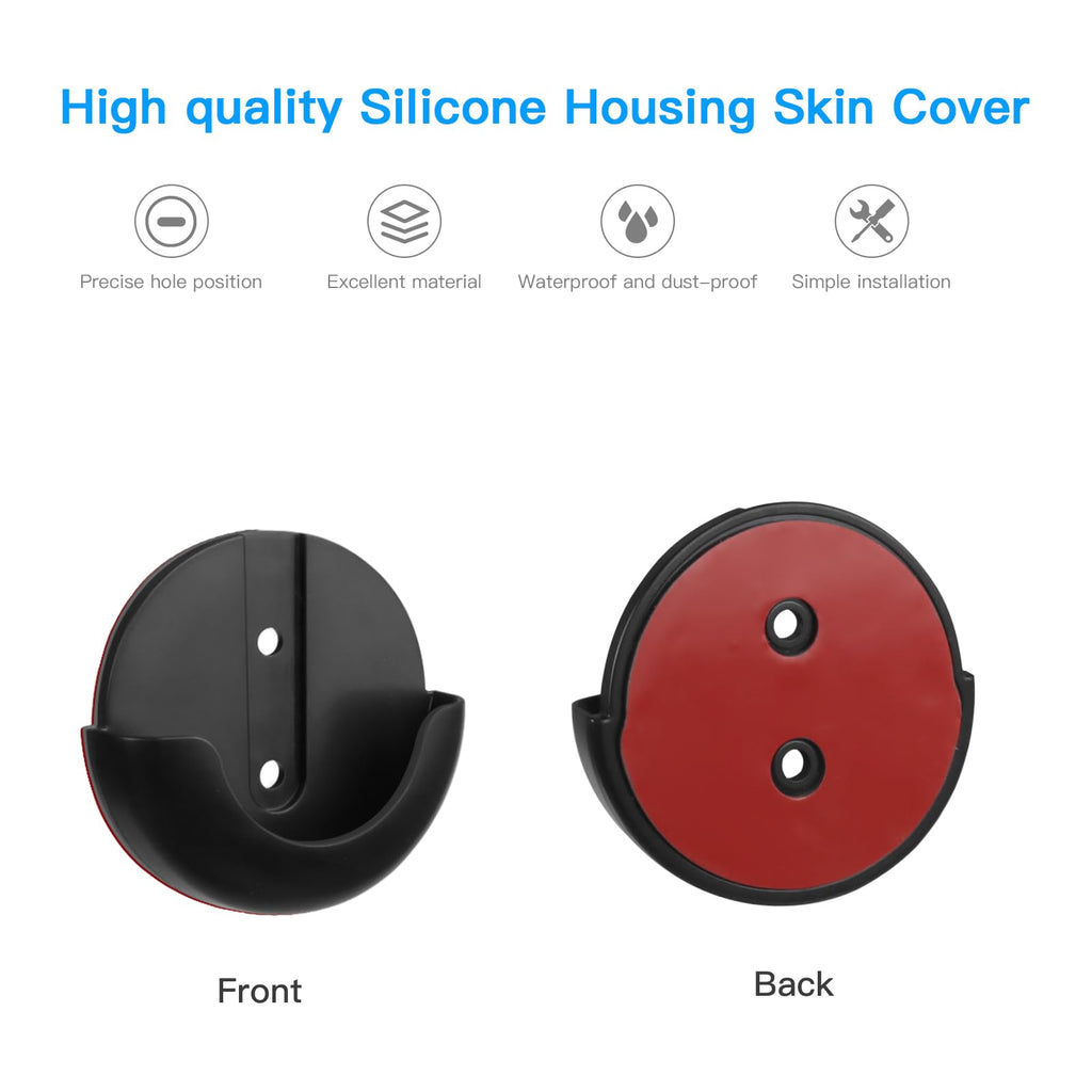 Power Adhesive Wall Mount for Blink mini 2 Camera,Wall Mount for Blink Mini 2 Camera,No Drill No Screws Mount（3pack-Black）