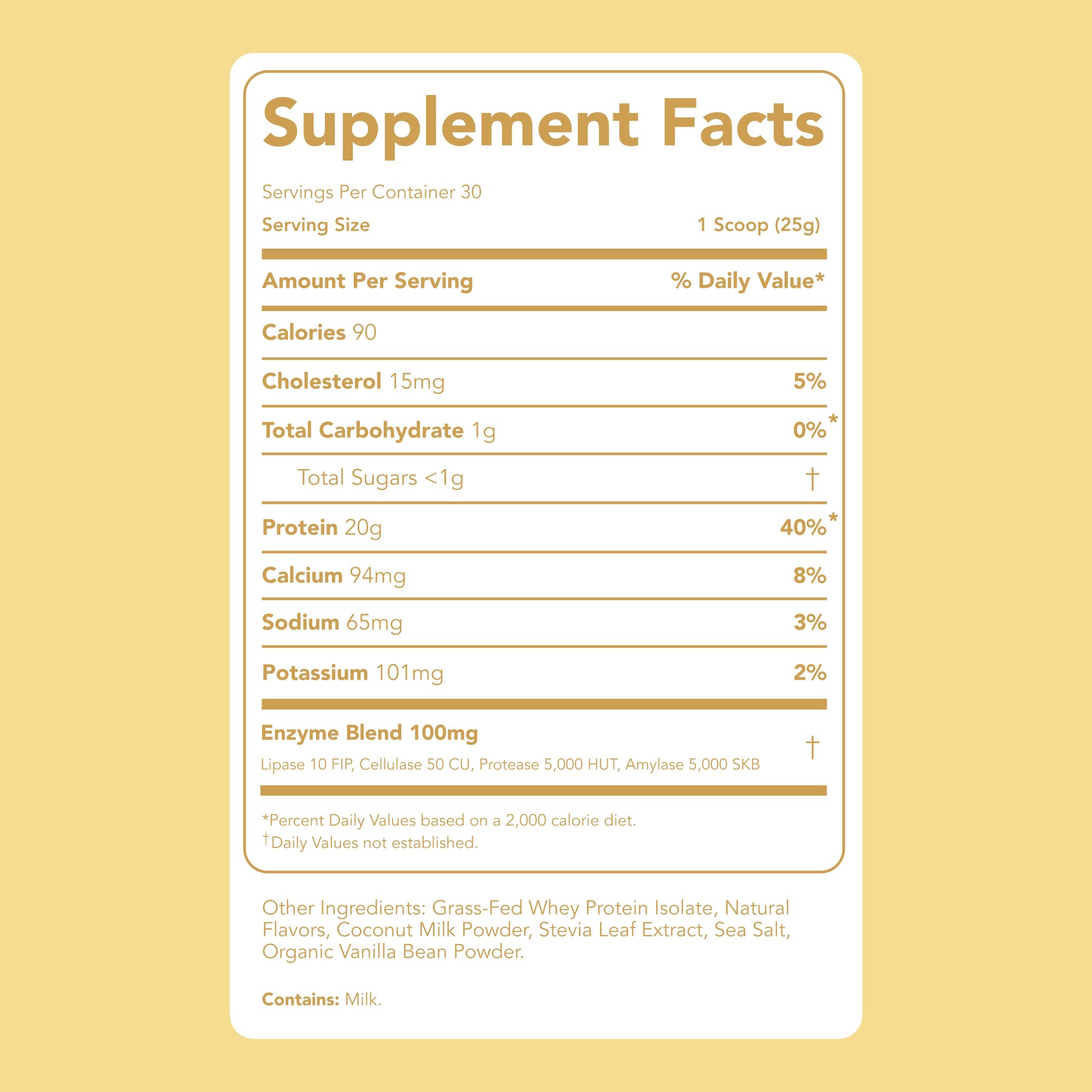 Clean Simple Eats Whey Isolate Protein Powder, Variety Pack, Naturally Sweetened, Zero Added Sugar, 20g 100% GrassFed Protein Powder with Digestive Enzymes, GlutenFree, Non GMO, 10 Single Serve Pack