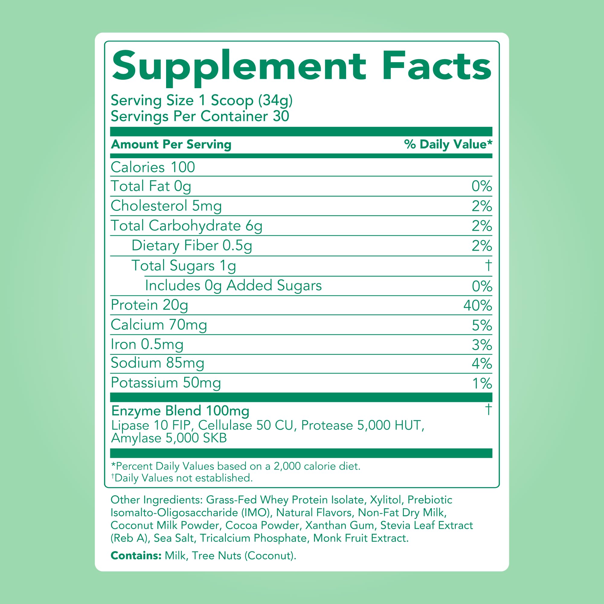 Clean Simple Eats Whey Isolate Protein Powder, Variety Pack, Naturally Sweetened, Zero Added Sugar, 20g 100% GrassFed Protein Powder with Digestive Enzymes, GlutenFree, Non GMO, 10 Single Serve Pack