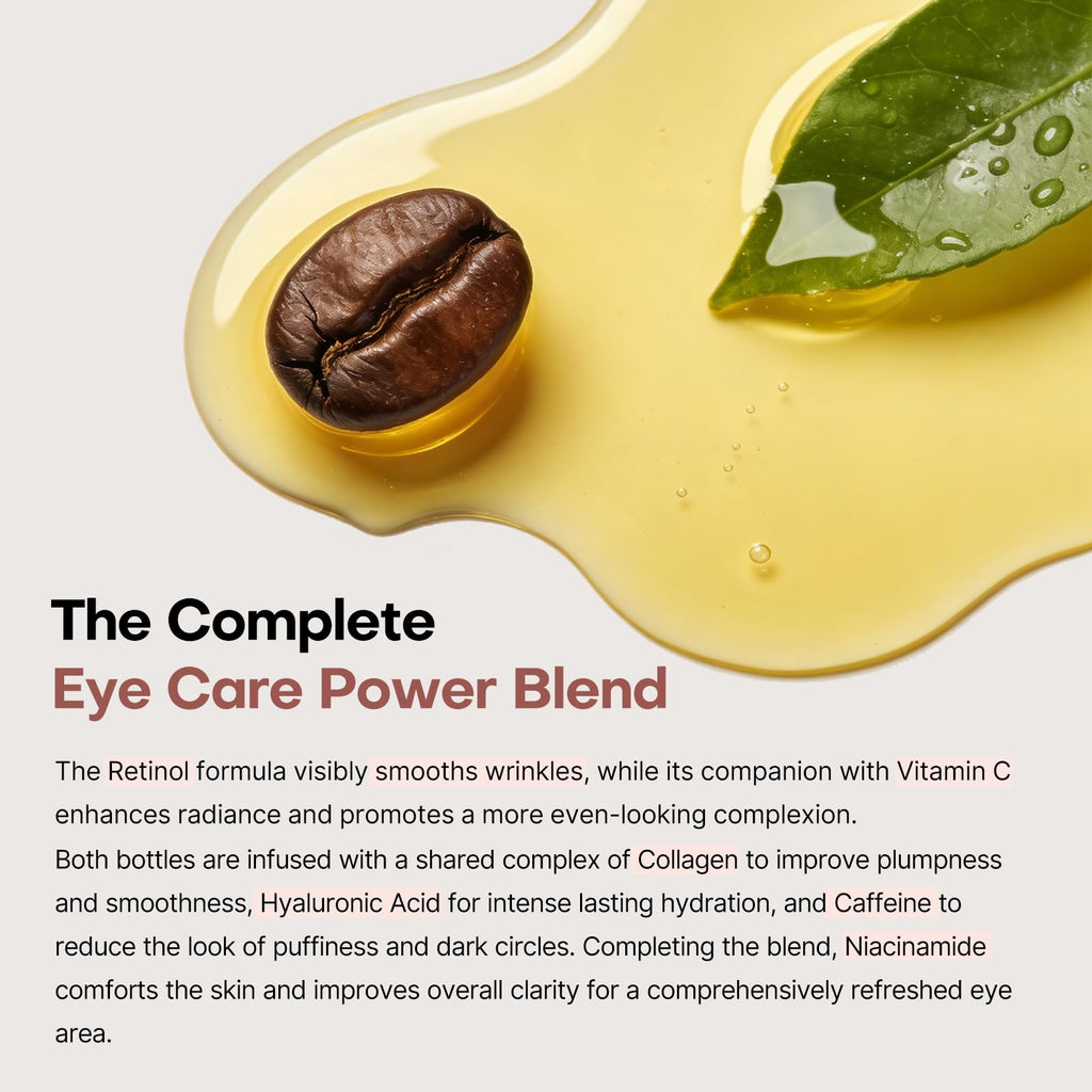 dewyhour Retinol Collagen Firming Hydrogel Patches - Under Eye Patches for Puffy Eyes & Dark Circles, Moisturizing Eye Mask with Caffeine & Hyaluronic Acid, Gentle Korean Skincare