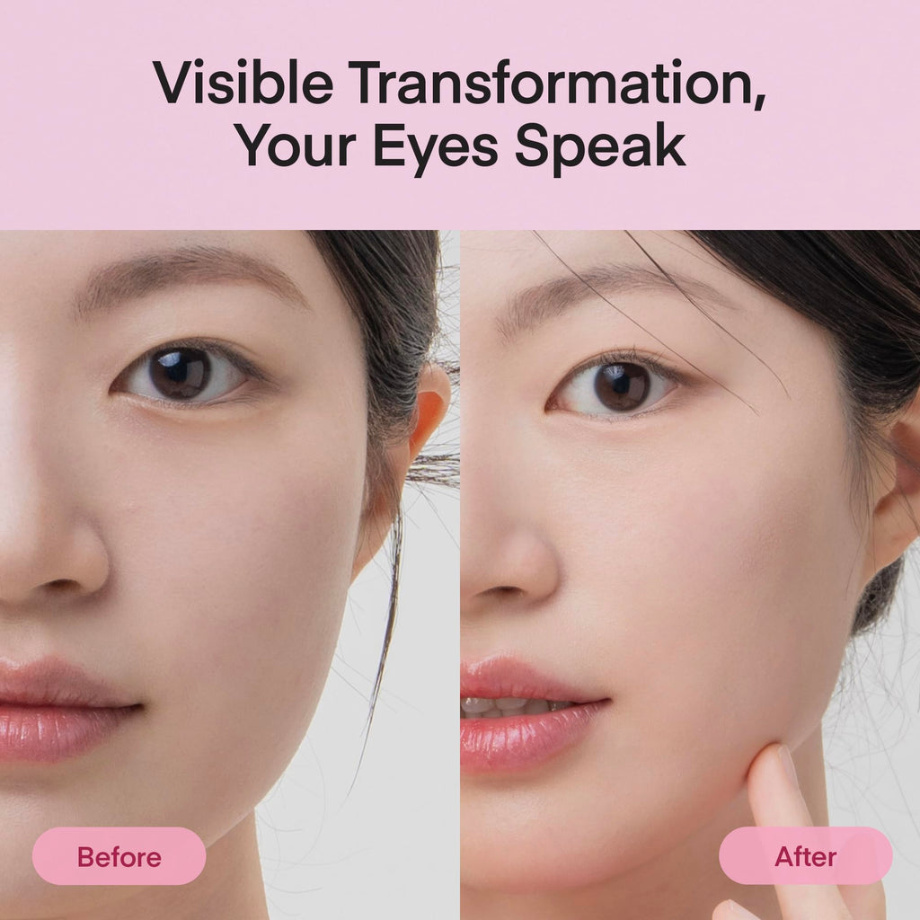 TEREZ & HONOR Peptide Collagen Under Eye Patches - 60 Korean Firming, Glowing & Hydrating Hydrogel Mask for Puffy Eyes, Dark Circles, Wrinkles, Fine Lines, Undereye Bags - Anti-Aging Eye Gel Pads