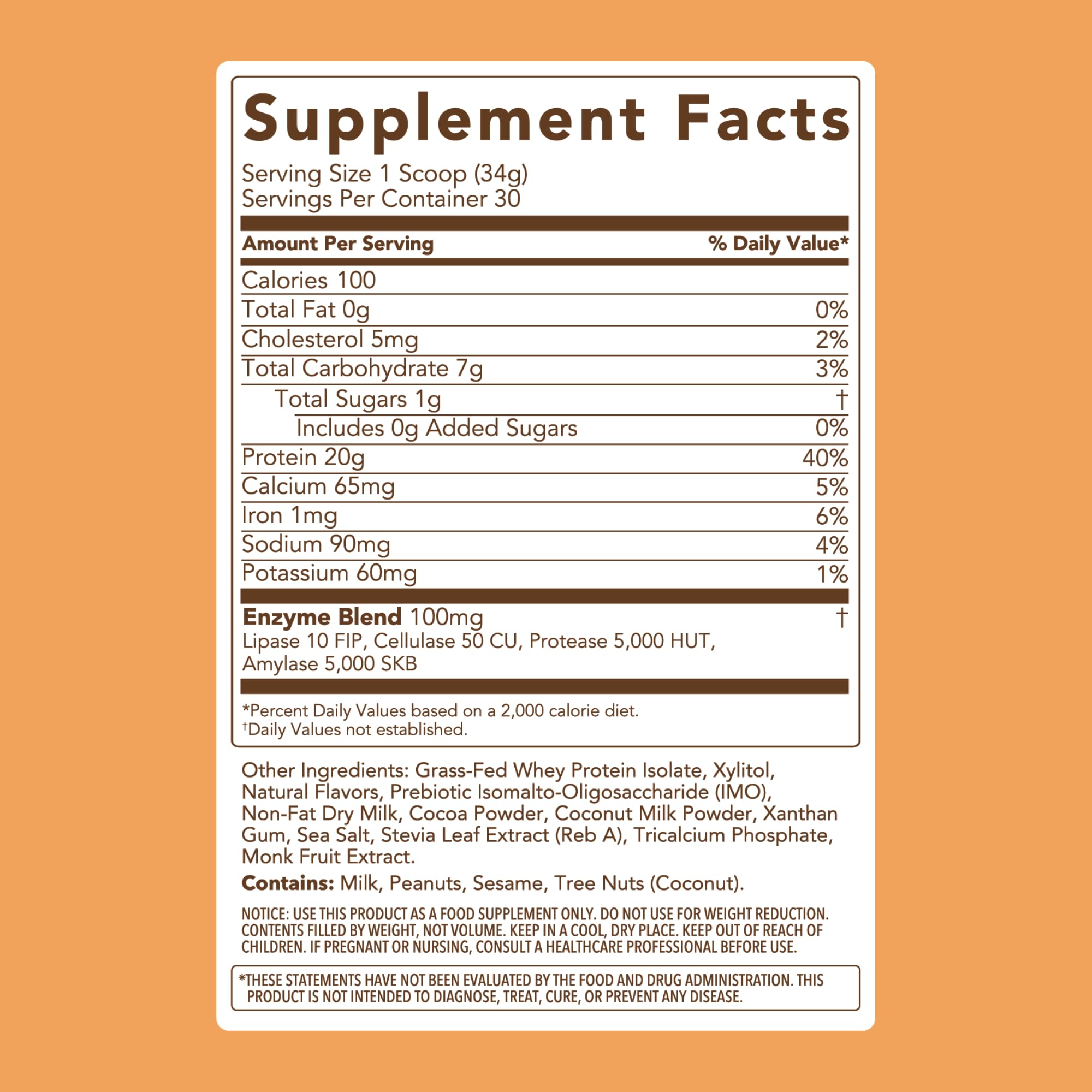 Clean Simple Eats Whey Isolate Protein Powder, Variety Pack, Naturally Sweetened, Zero Added Sugar, 20g 100% GrassFed Protein Powder with Digestive Enzymes, GlutenFree, Non GMO, 10 Single Serve Pack