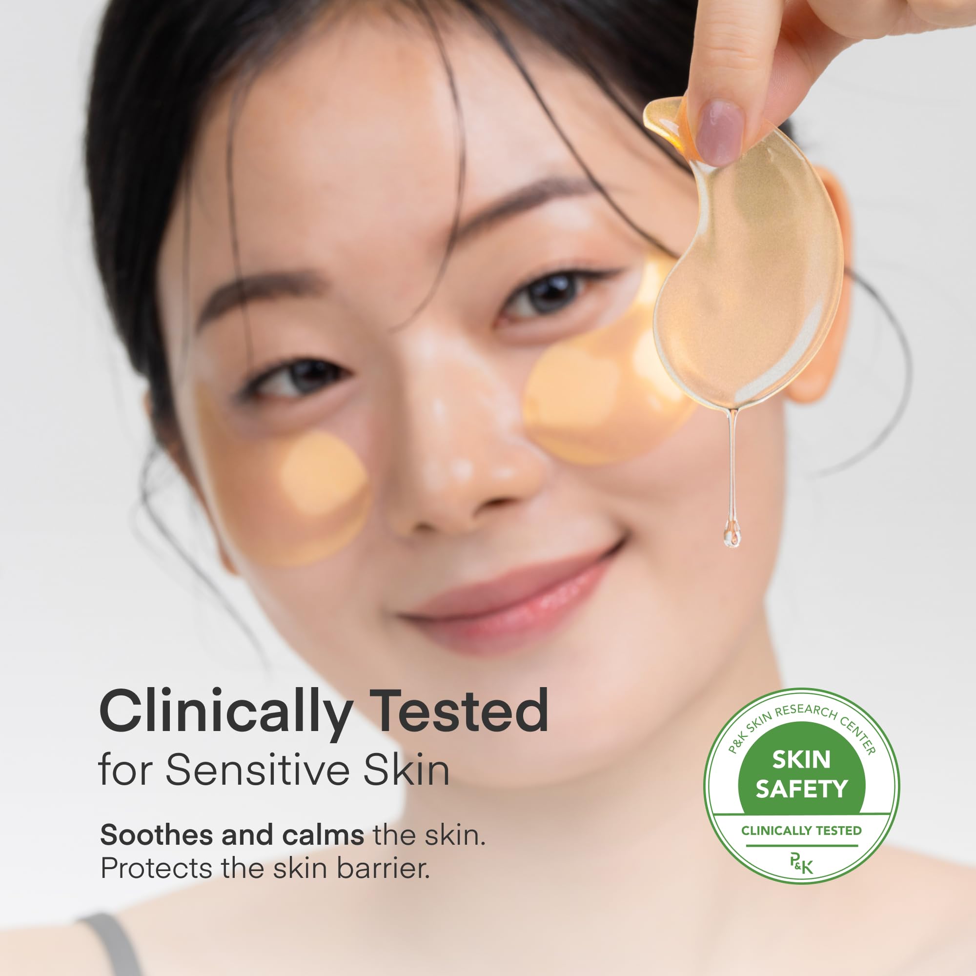 TEREZ & HONOR Peptide Collagen Under Eye Patches - 60 Korean Firming, Glowing & Hydrating Hydrogel Mask for Puffy Eyes, Dark Circles, Wrinkles, Fine Lines, Undereye Bags - Anti-Aging Eye Gel Pads