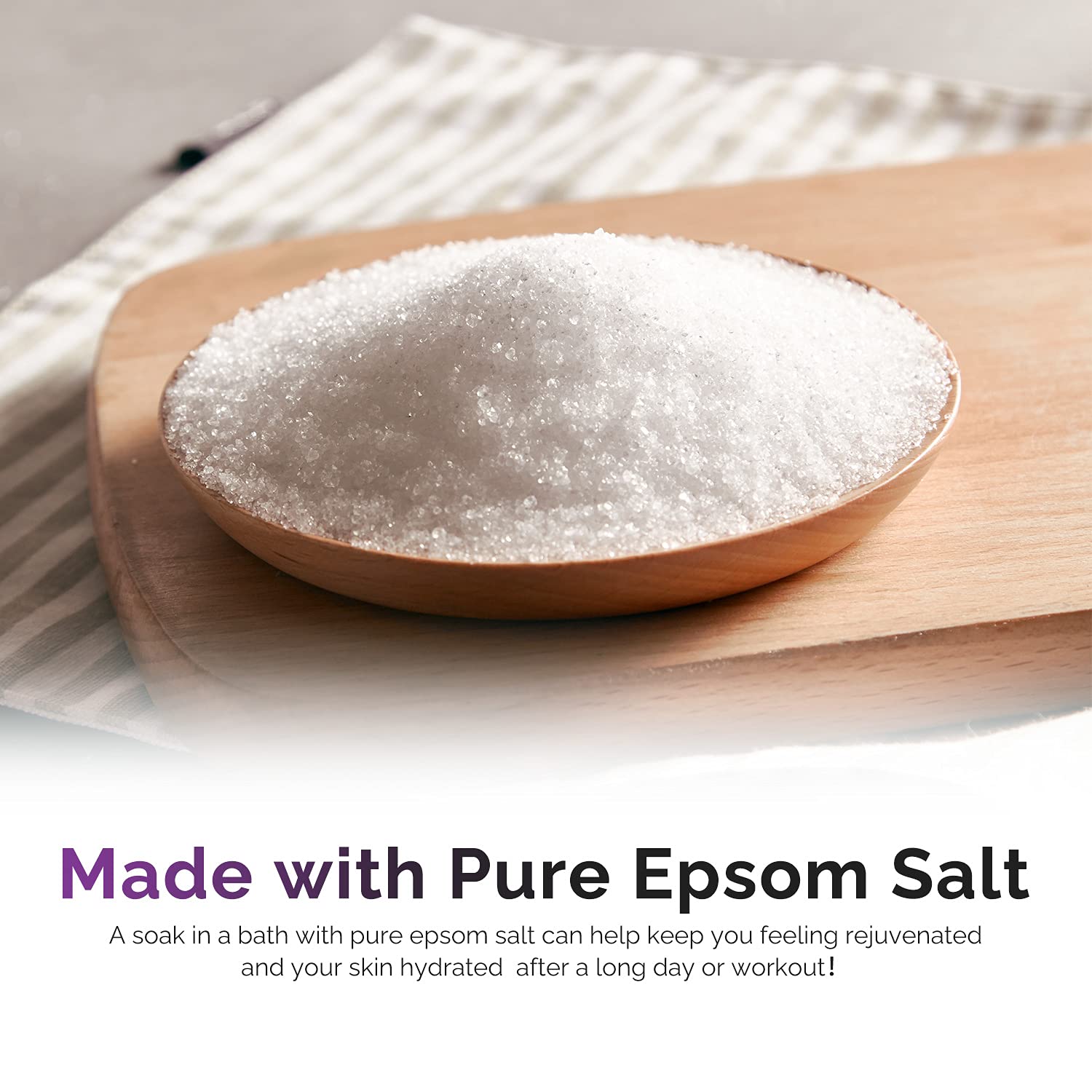 Spa Luxetique Bubble Bath, Foaming Bath with Epsom Salt, Chamomile Rose and Lavender Scent Bathing Set, 3 Pack 49.8 fl oz Mothers Day Gifts Set for Women and Men