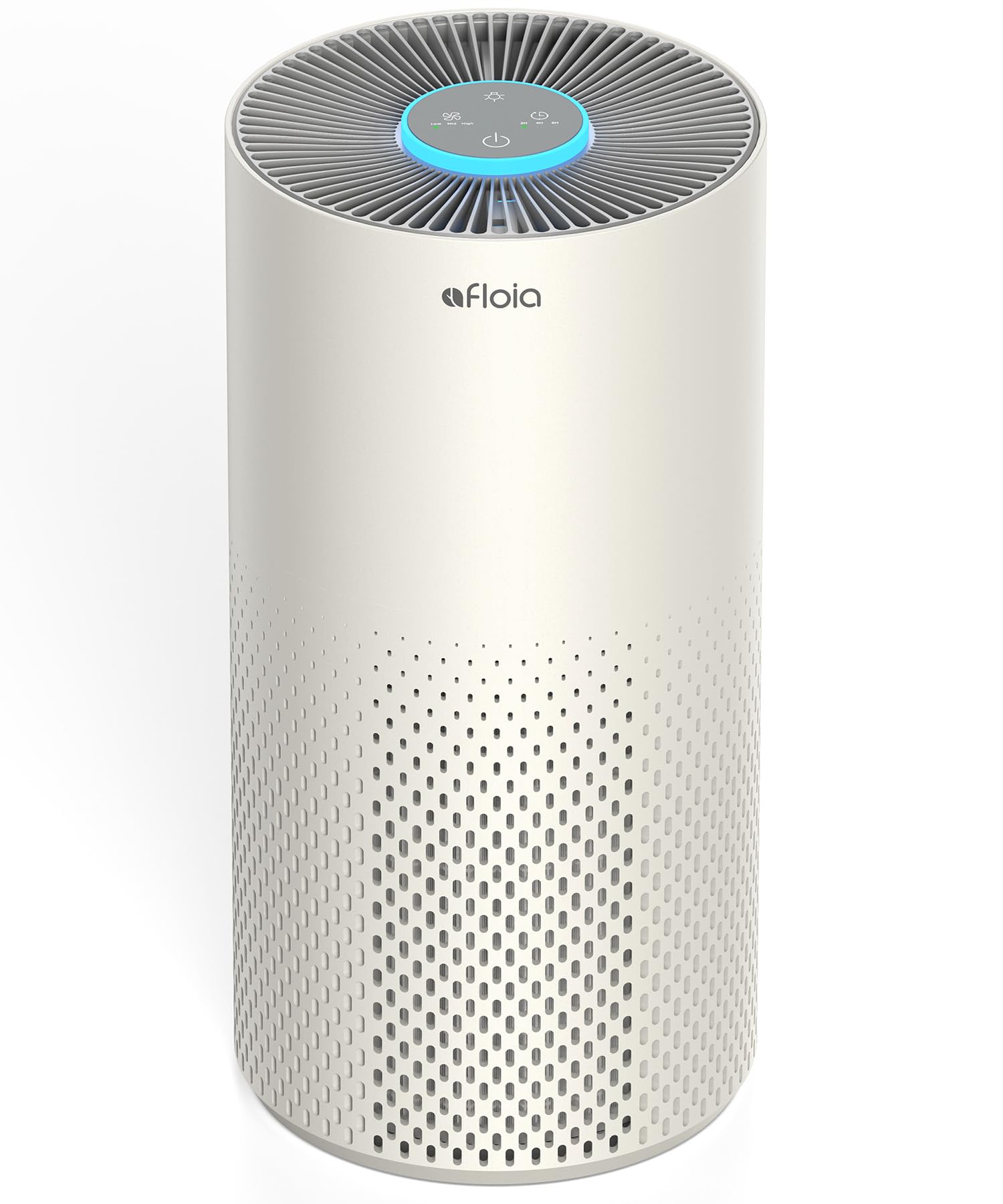 Afloia Air Purifiers for Home Bedroom Large Room Up to 1076 Ft², 3-Stage Filter Cleaner Odor Eliminator, Remove Pets Dust Dander Hair Allergy Mold Pollen Smoke Smell, Quiet 22 dB, 7 Colors Night Light