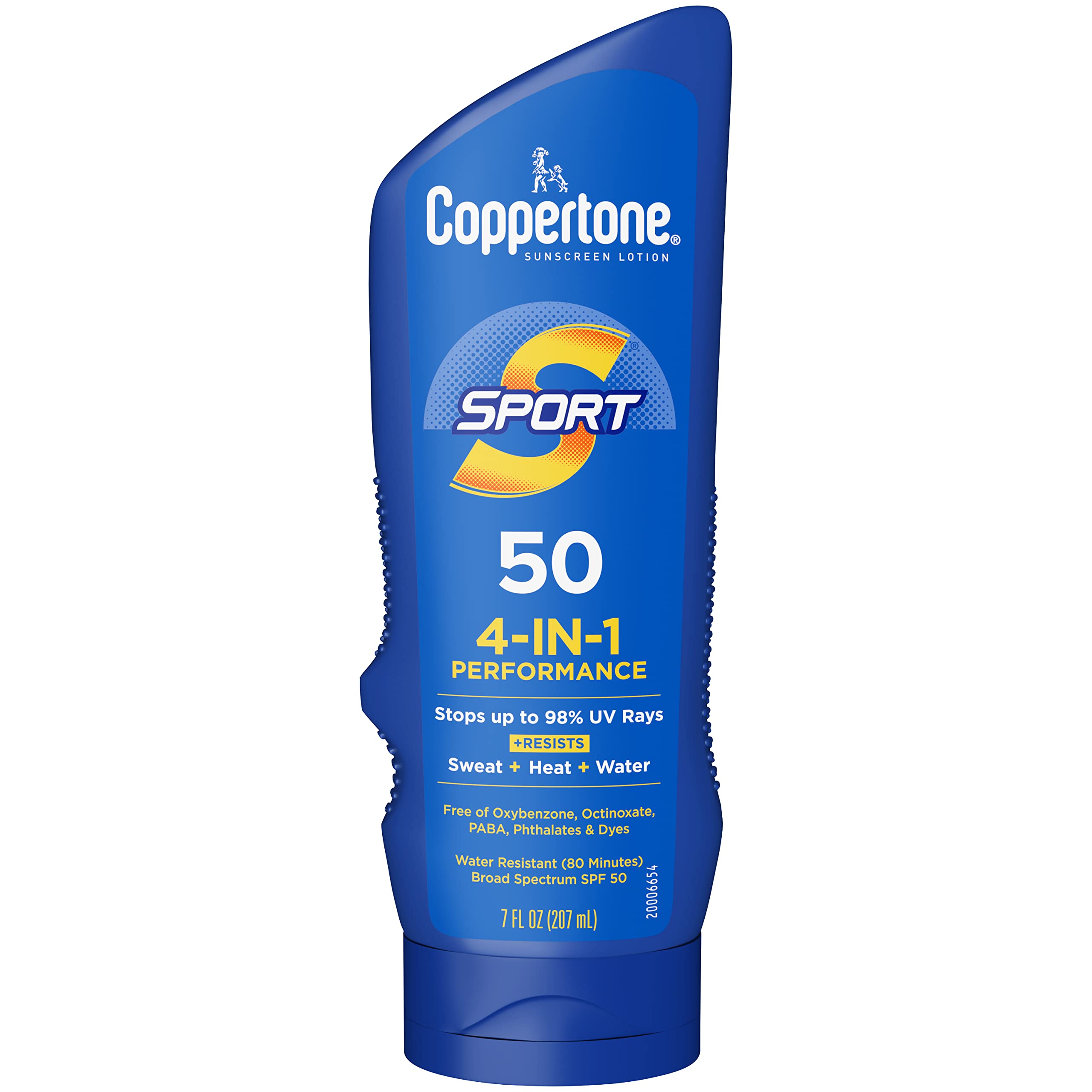 Coppertone SPORT Sunscreen Lotion Broad Spectrum SPF 50 (3 Fluid Ounce) (Packaging may vary)