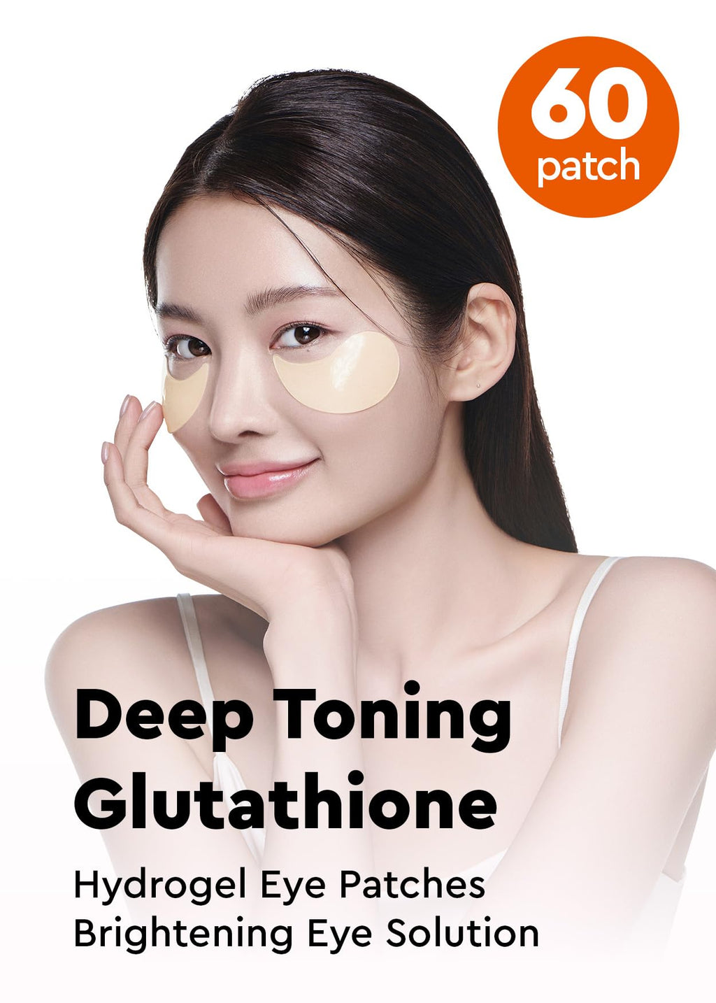 bewants Under Eye Patches for Puffy Eyes, Korean Under Eye Mask with Vegan Collagen and Hyaluronic Acid, Patches for Dark Circles and Cooling, 60 pieces
