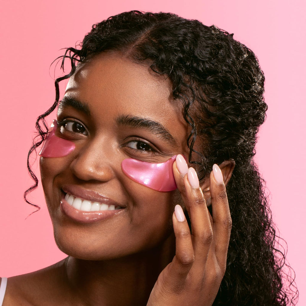 grace & stella Award Winning Under Eye Mask Reduce Dark Circles, Puffy Eyes, Undereye Bags, Wrinkles, Gel Under Eye Patches, Small Gifts for Women, Gifts Under 10 Dollars, Vegan (6 Pairs, Blue)