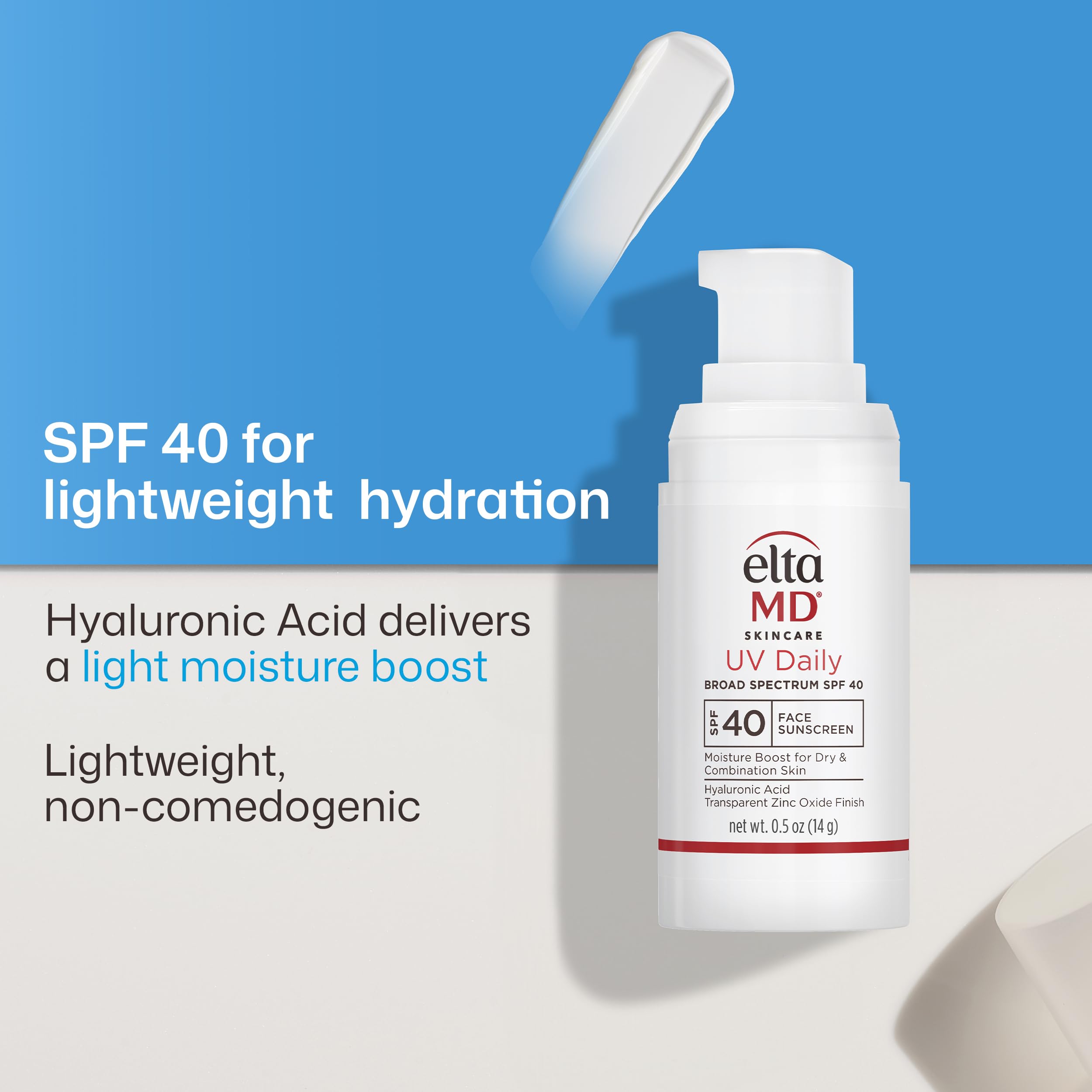 EltaMD UV Daily SPF Face Sunscreen Moisturizer with Zinc Oxide, Daily Face Moisturizer with SPF, Sunscreen for Dry Skin