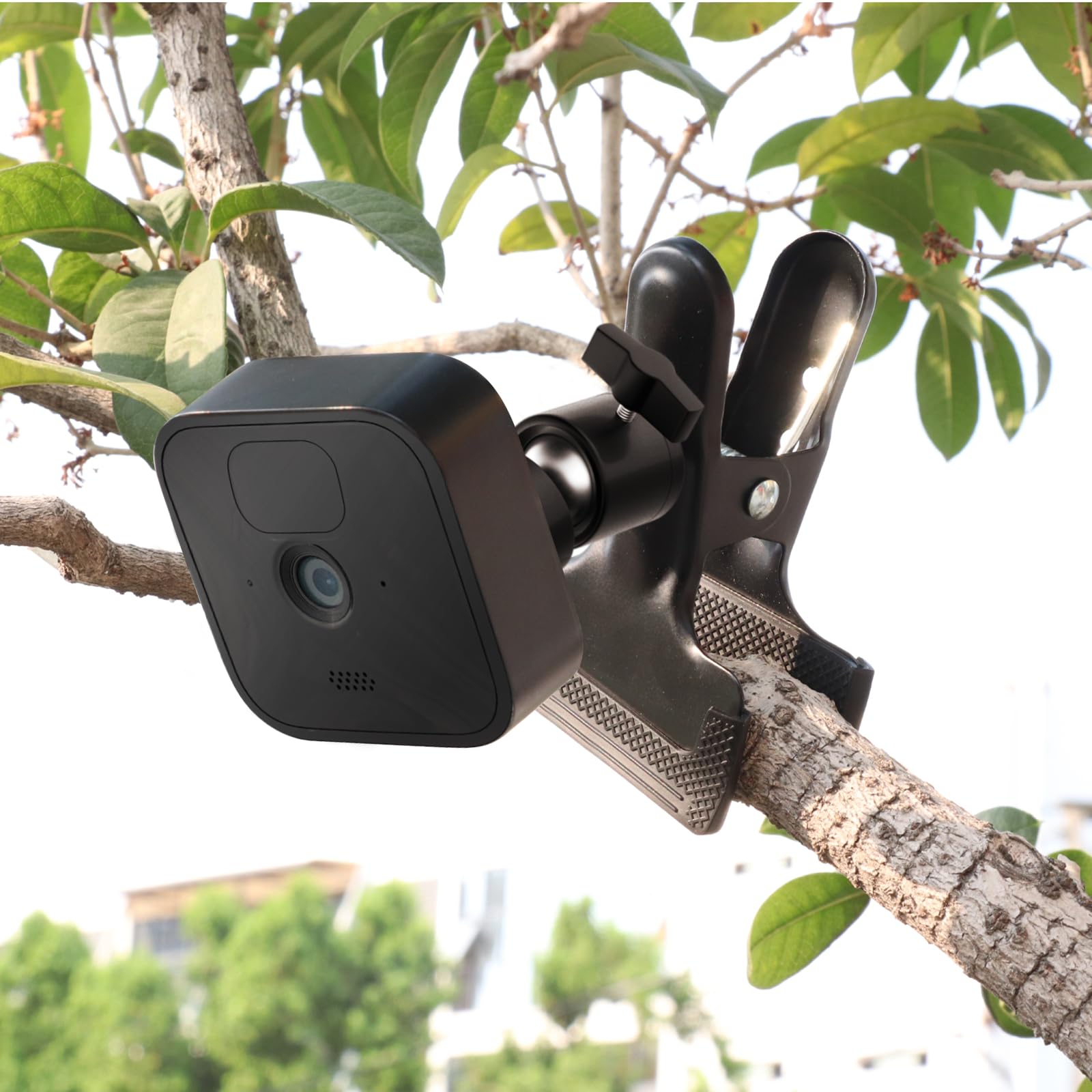 iTODOS 2 Pack Flexible Clip Clamp Mount - Compatible with Blink Mini, Outdoor (3rd Gen) XT3, XT, XT2, Indoor - 8 Inch Flexible Gooseneck Arm - Attach Camera Anywhere