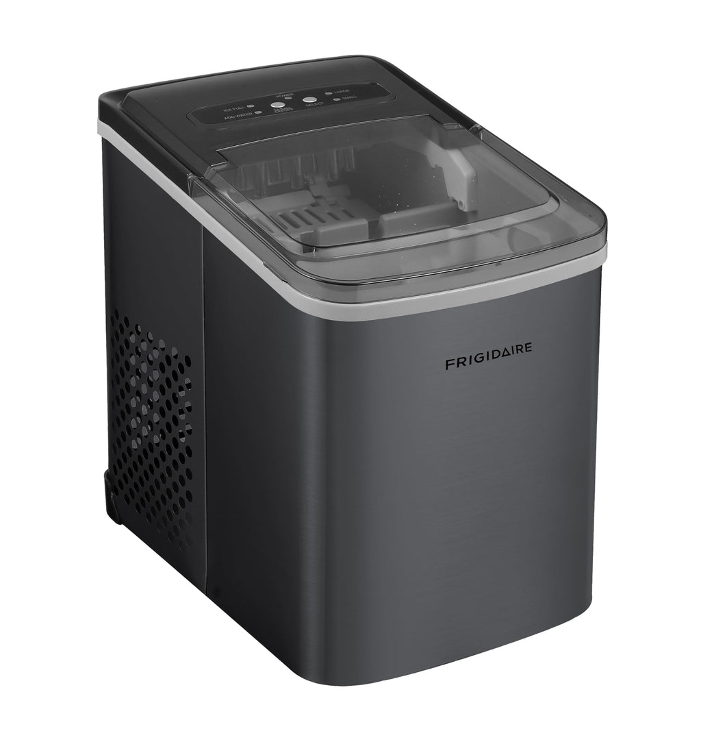 Frigidaire 26 Lbs per Day Portable Compact Maker, Ice Making Machine, Stainless, Medium