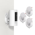 No Drill Ring Camera Adhesive Wall Mount,Strong Durable Adhesive Camera Mount Holder for Ring Indoor Cam (1st Gen and 2nd Gen)/Blink Outdoor Camera 4,2K+,(3rd Gen),Mini 2K+,Mini 2,3Pack Mount Bracket