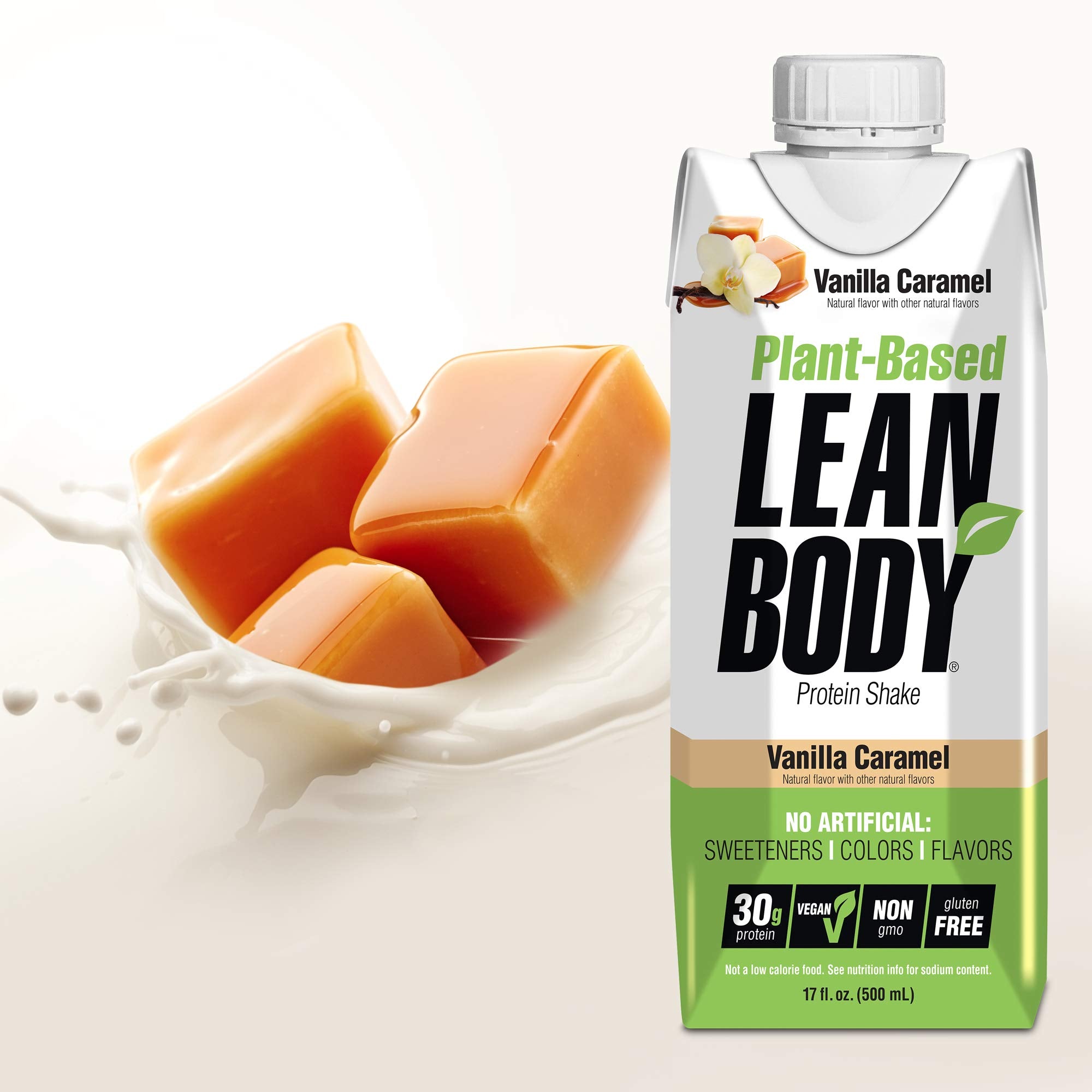 Labrada Lean Body Ready-to-Drink Chocolate Protein Shake, 40g Protein, Whey Blend, 0 Sugar, Gluten Free, 22 Vitamins & Minerals, LABRADA, 17 Fl Oz (Pack of 12)
