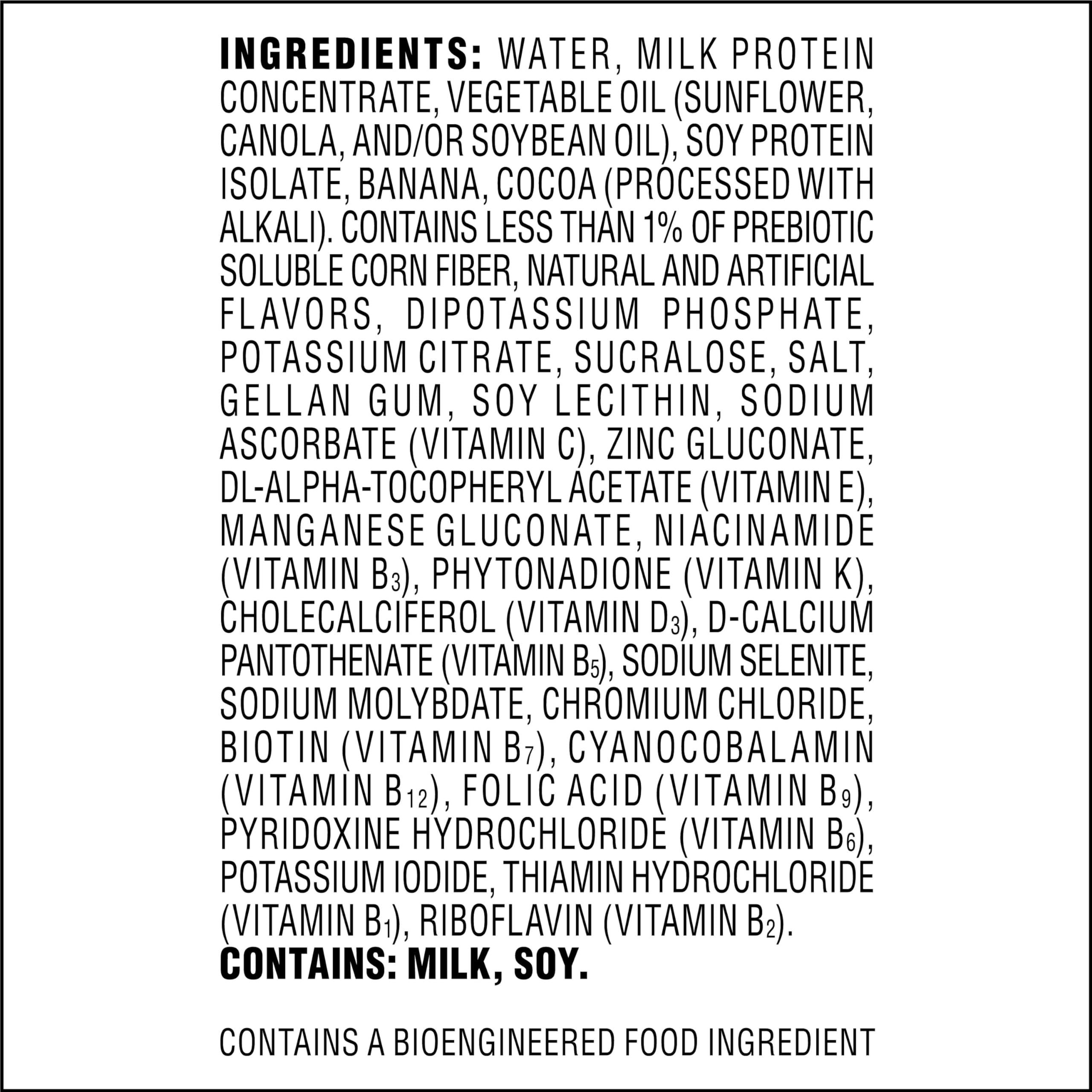 Atkins Chocolate Banana Protein-Rich Shake. With B Vitamins and Protein. Made with Real Fruit. Keto-Friendly and Gluten Free, 11 Fl Oz (Pack of 12)