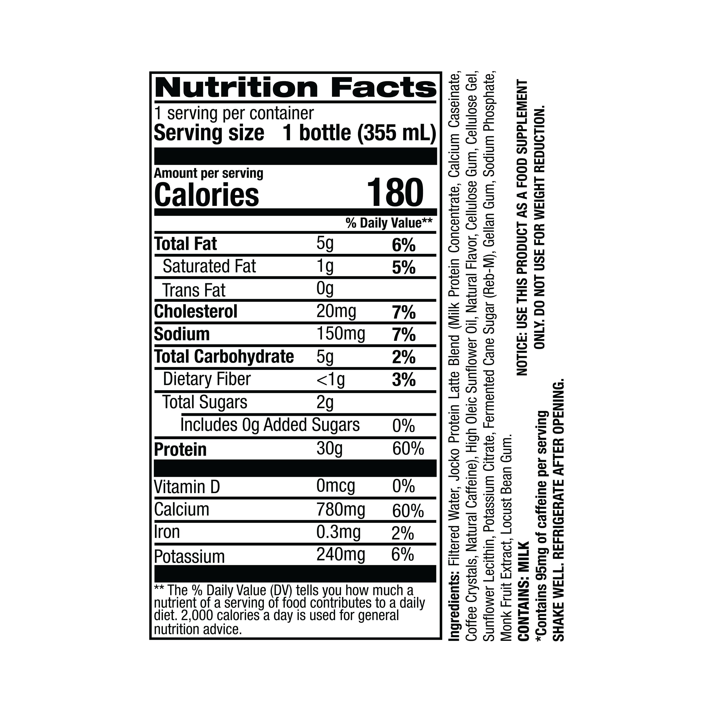 Jocko Mölk 30g Grass Fed Protein Shakes – No Added Sugar Protein Drinks KETO Friendly - Ready to Drink 12 FL Oz (Pack of 12) Chocolate