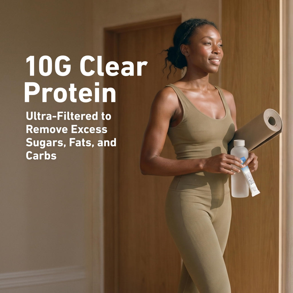 Isopure Clear Whey Isolate Protein Powder, Lactose Free, Gluten Free, Naturally Flavored, Watermelon Lime, 20g Protein Per Serving, 14.1 Oz, 16 Servings (Packaging May Vary)