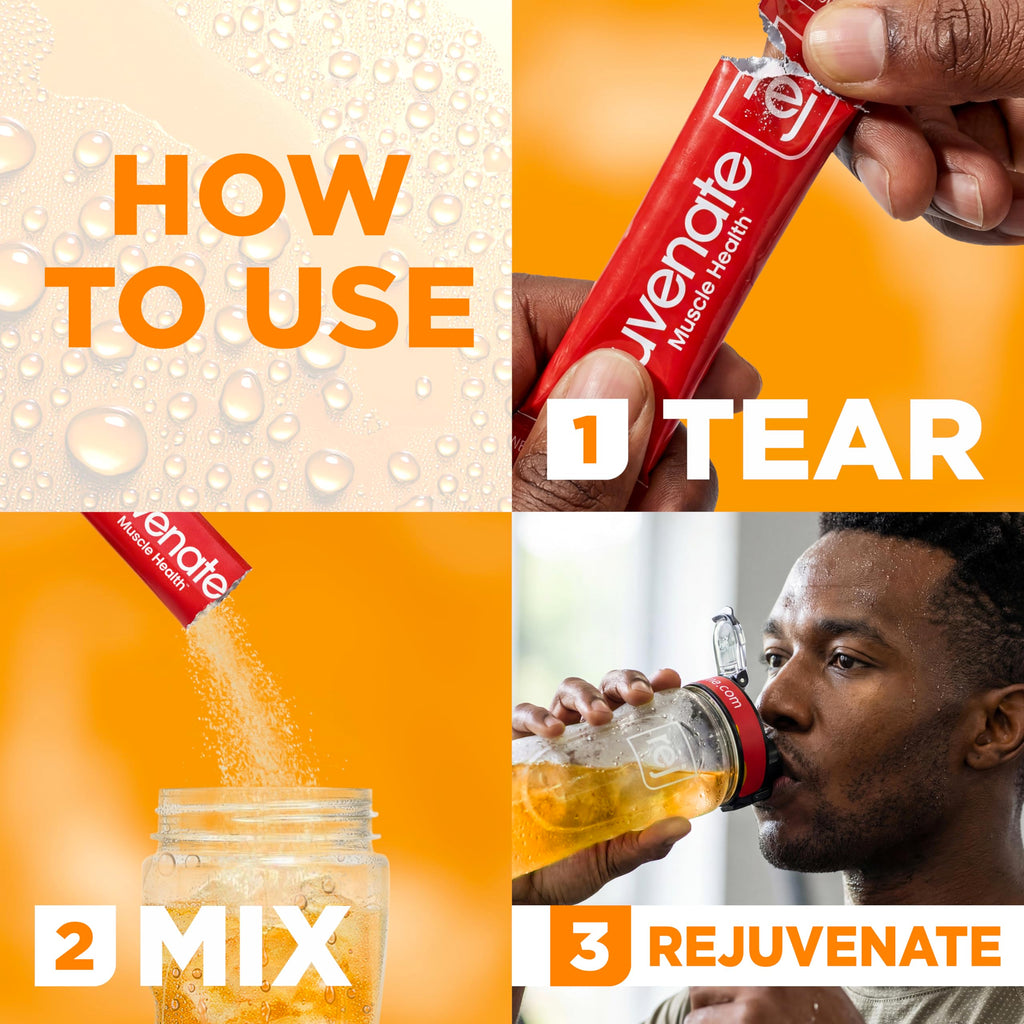 Rejuvenate Perfect Amino Acid Blend, 1 Stick = 20g Whey Protein, 5 Calories, Vegan Friendly EAA + BCAA for Muscle Growth, Strength & Energy, GLP-1 & Bariatric Support, No Bloat, No Sugar