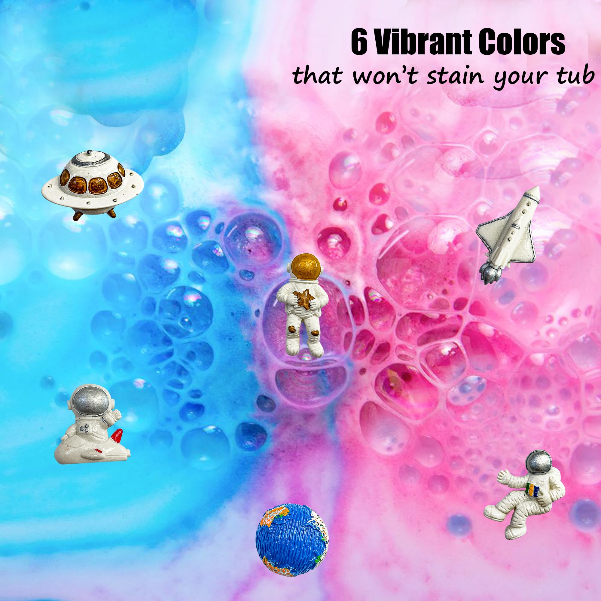 Bath Bombs for Kids with Toys Inside - Organic Bubble Bath Fizzies with Jungle Animal Toys. Gentle and Kids Friendly Spa Bath Balls, Bath Fizz Balls - Birthday Gifts for Toddlers, Boys, Girls