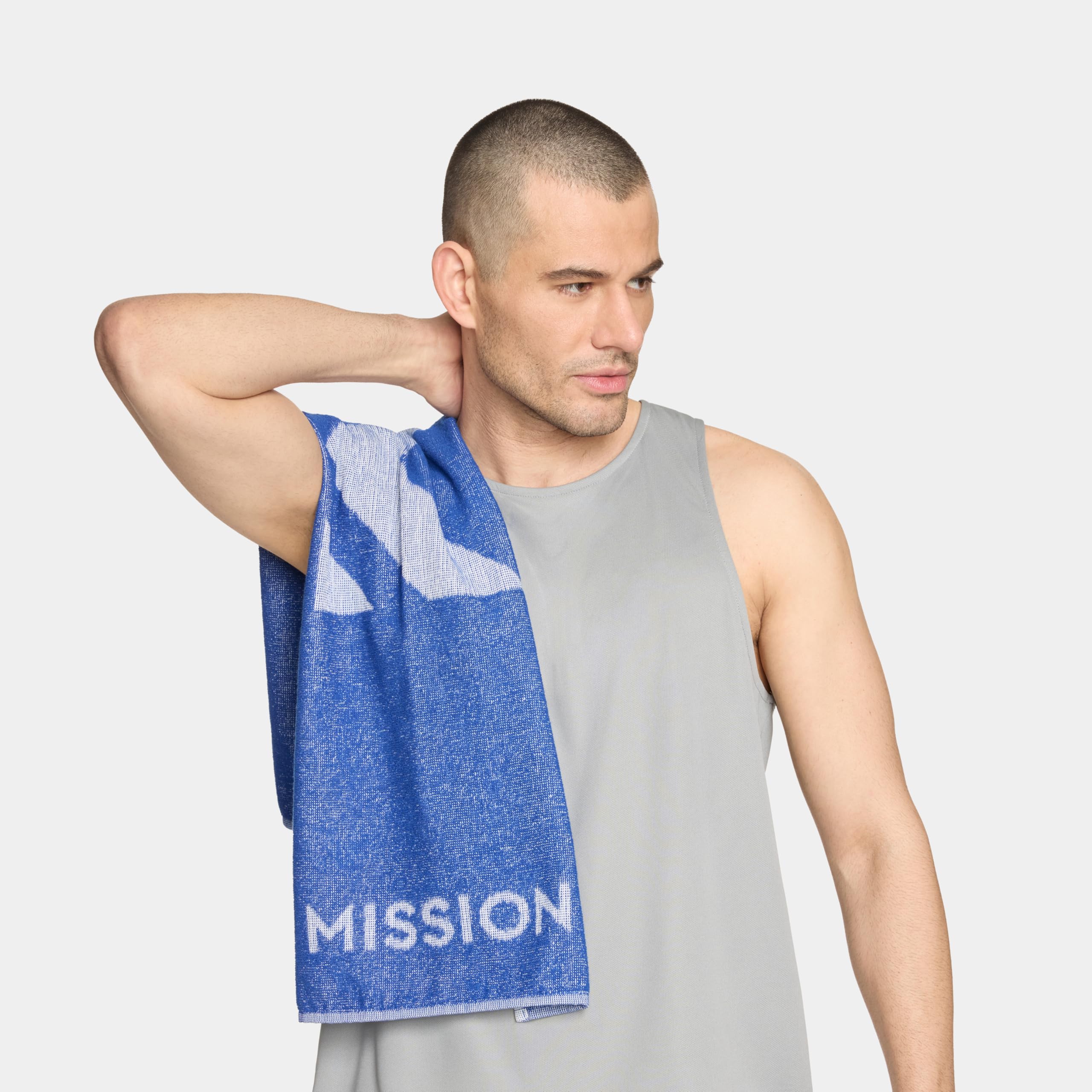 MISSION Instant Cooling up to 8 Hours Enduracool+ Performance Towel, UPF 50, Fast Drying, for Outdoors, Running, Sports, Hiking, Camping, Gym (Fuchsia, Medium)