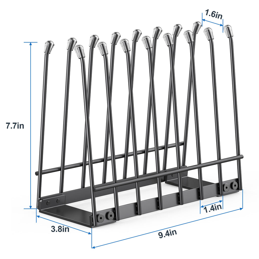 Reusable Bag Drying Rack, Foldable Metal Stand for Reusable Ziplock & Silicone Storage Bags, Rustproof Kitchen Dryer, Silver
