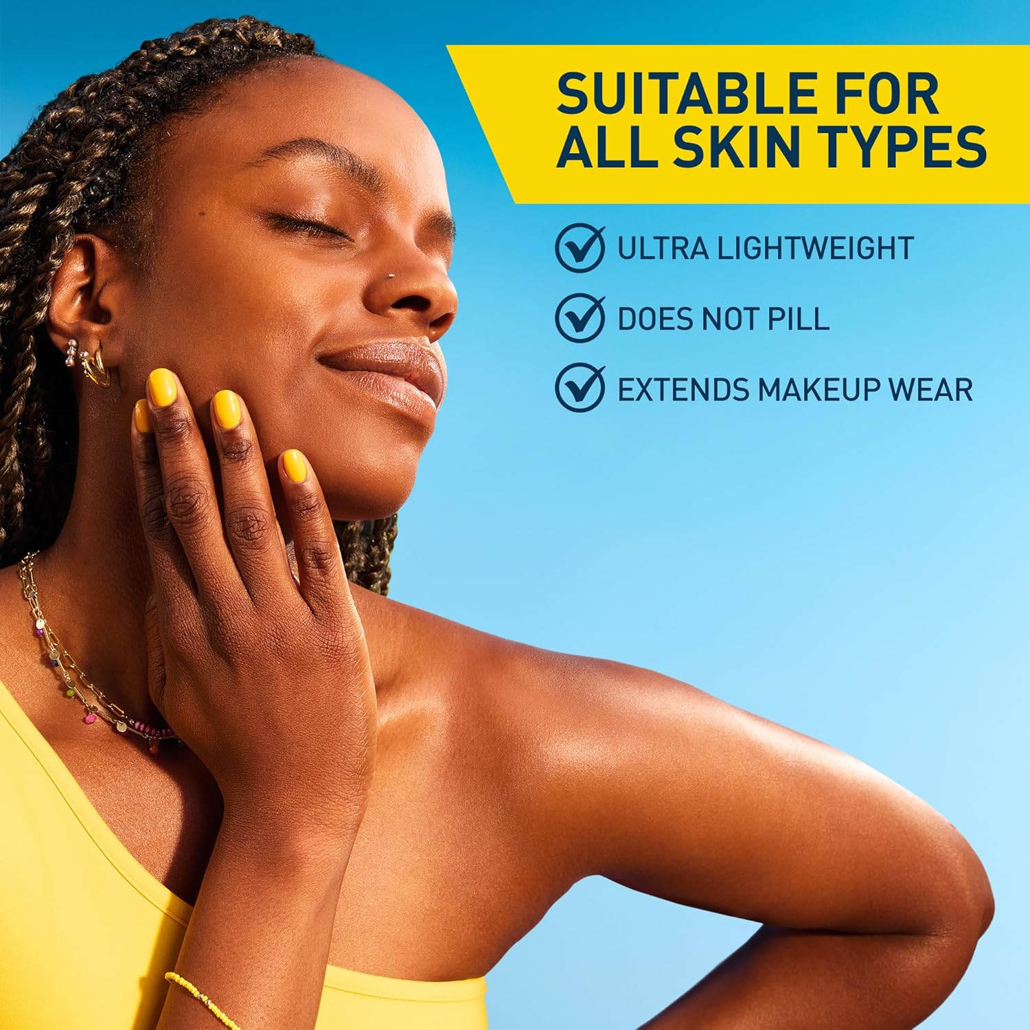 CeraVe Invisible Mineral Sunscreen SPF 50, Face Sunscreen for Sensitive Skin With Zinc Oxide & Titanium Dioxide, Vitamin E + Niacinamide + Ceramides, Oil Free, Travel Size 1.62 oz