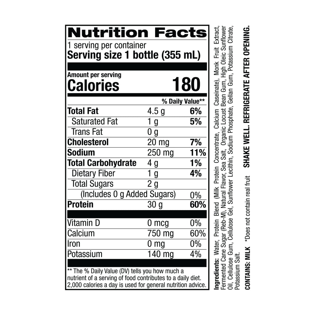 Jocko Mölk 30g Grass Fed Protein Shakes – No Added Sugar Protein Drinks KETO Friendly - Ready to Drink 12 FL Oz (Pack of 12) Chocolate