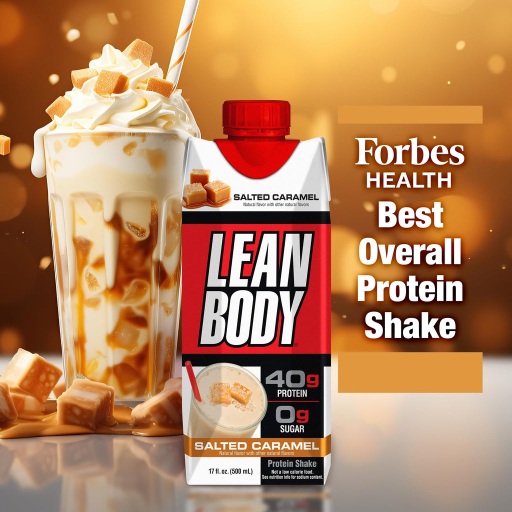 Labrada Lean Body Ready-to-Drink Chocolate Protein Shake, 40g Protein, Whey Blend, 0 Sugar, Gluten Free, 22 Vitamins & Minerals, LABRADA, 17 Fl Oz (Pack of 12)
