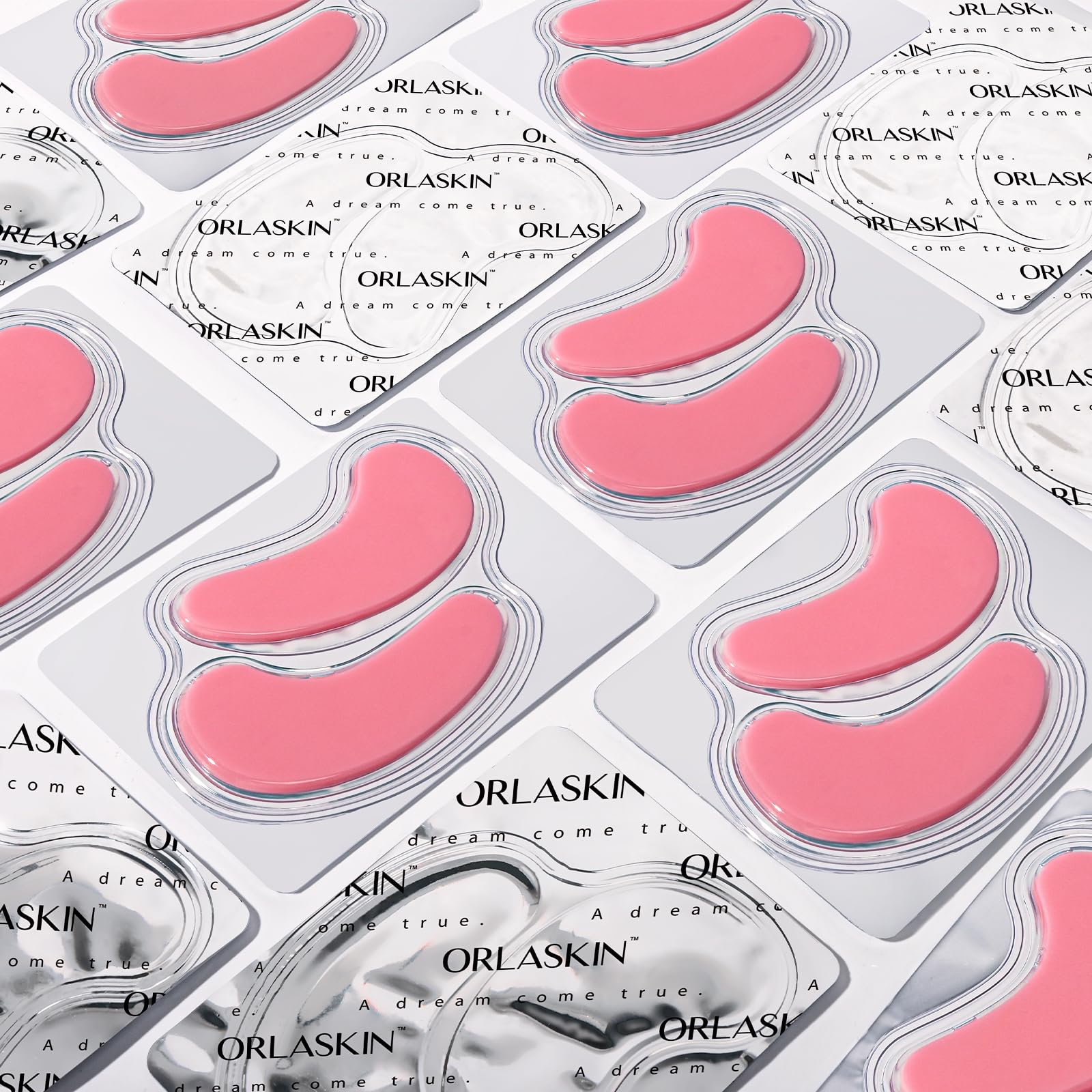 Eye Patches Under Eye Mask Skincare Hyaluronic Acid Under Eye Patches for Teen Girls Puffy Eyes and Dark Circles 24k Gold,Hyaluronic Acid,Rose,Eye Mask Pads Bag Treatment Skin Care(30Pairs)