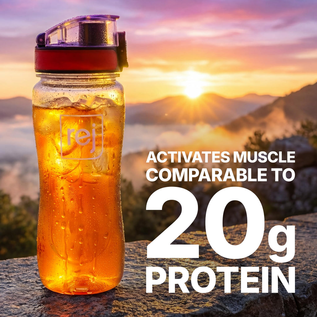 Rejuvenate Perfect Amino Acid Blend, 1 Stick = 20g Whey Protein, 5 Calories, Vegan Friendly EAA + BCAA for Muscle Growth, Strength & Energy, GLP-1 & Bariatric Support, No Bloat, No Sugar