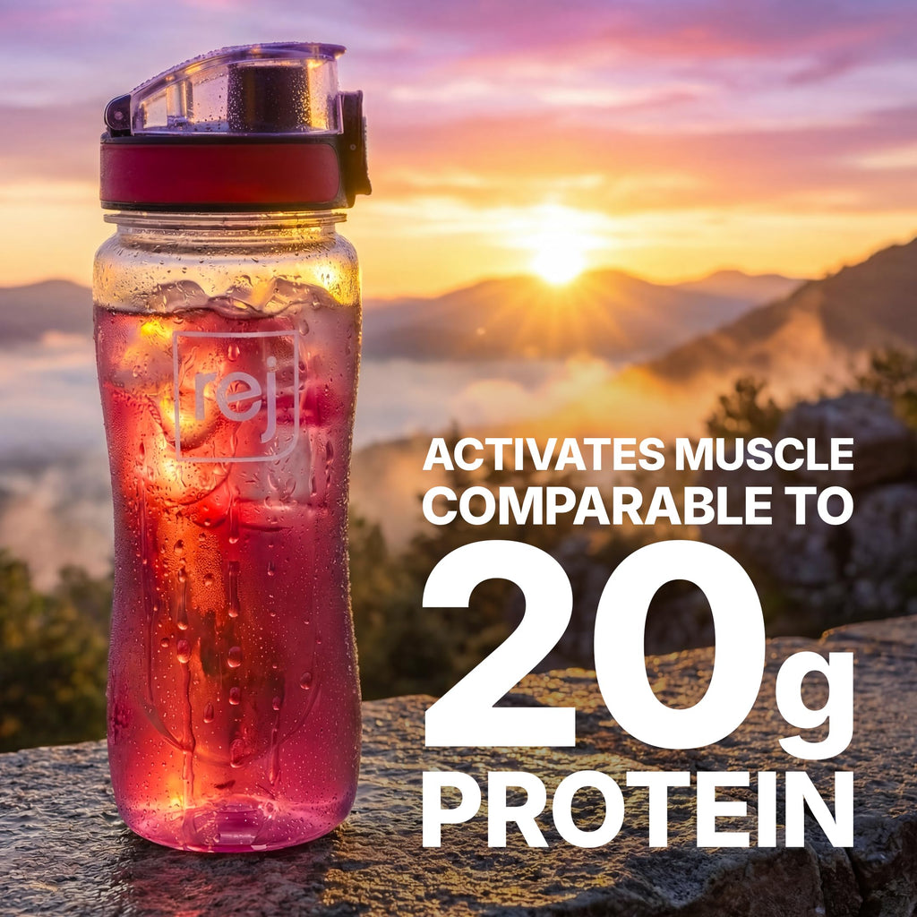 Rejuvenate Perfect Amino Acid Blend, 1 Stick = 20g Whey Protein, 5 Calories, Vegan Friendly EAA + BCAA for Muscle Growth, Strength & Energy, GLP-1 & Bariatric Support, No Bloat, No Sugar
