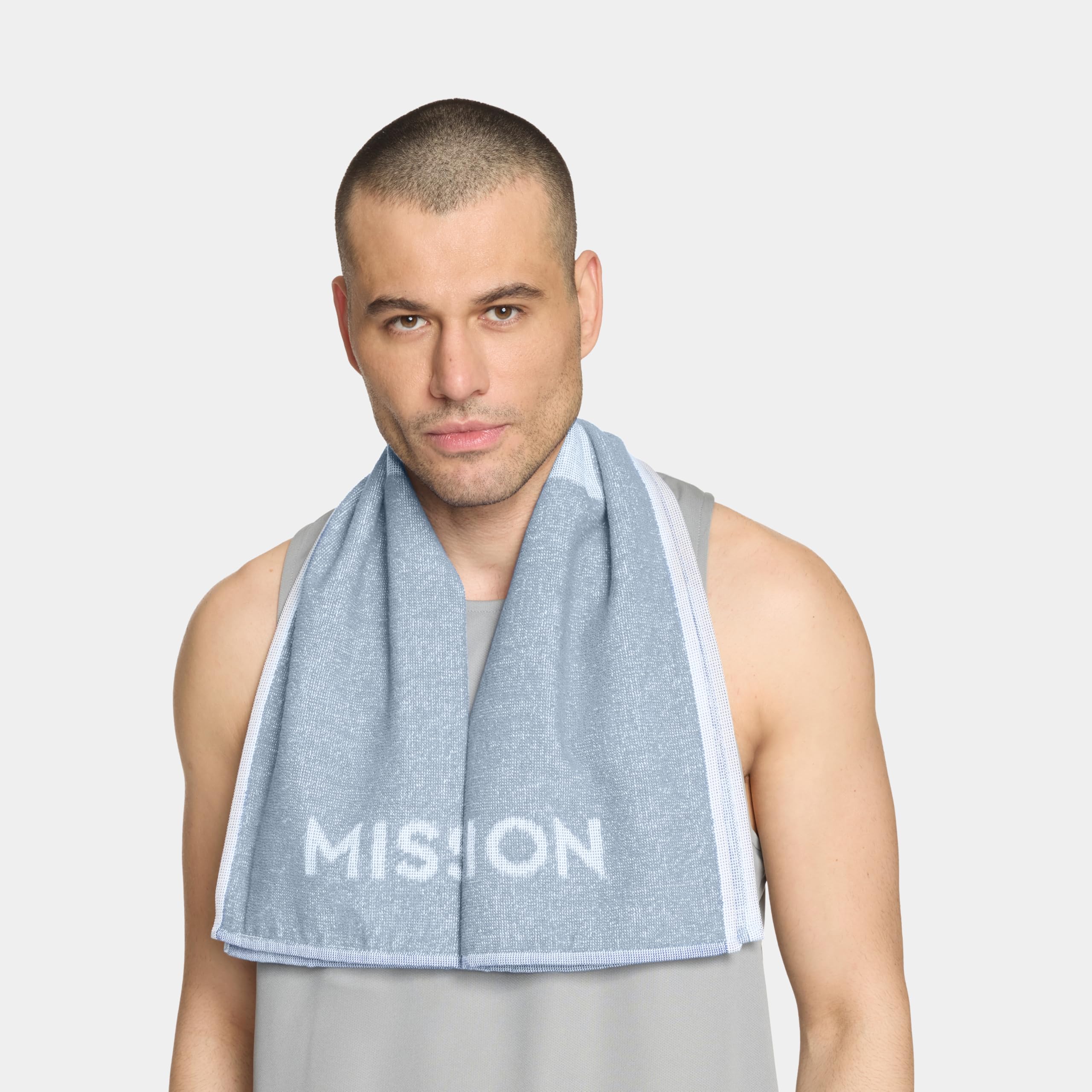MISSION Instant Cooling up to 8 Hours Enduracool+ Performance Towel, UPF 50, Fast Drying, for Outdoors, Running, Sports, Hiking, Camping, Gym (Fuchsia, Medium)