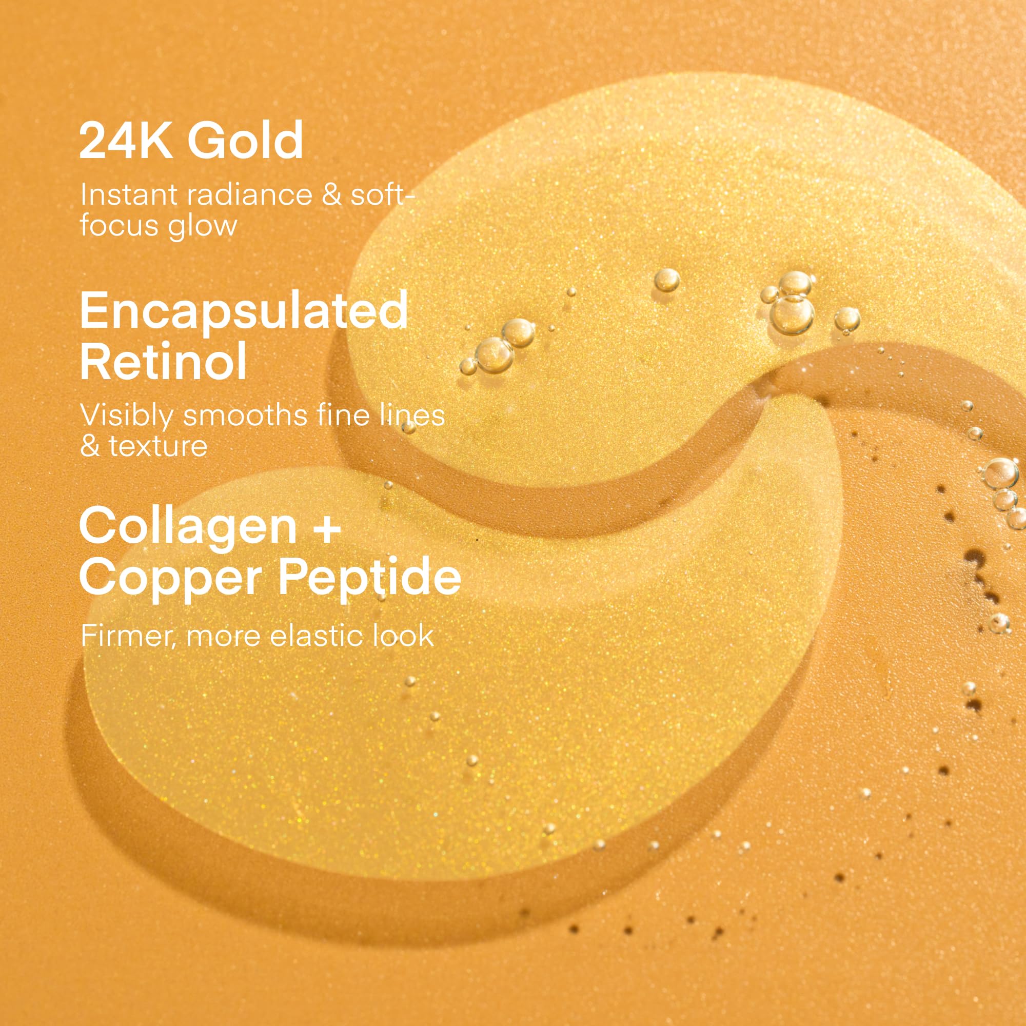 TEREZ & HONOR Peptide Collagen Under Eye Patches - 60 Korean Firming, Glowing & Hydrating Hydrogel Mask for Puffy Eyes, Dark Circles, Wrinkles, Fine Lines, Undereye Bags - Anti-Aging Eye Gel Pads