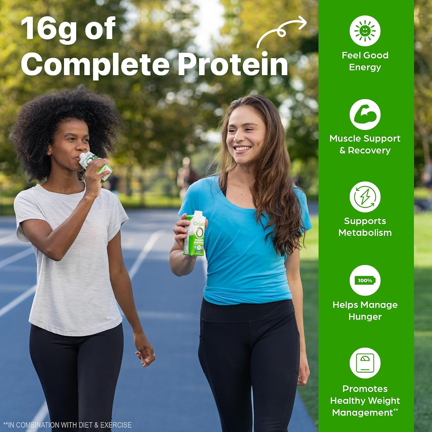 Orgain Organic Nutritional Shake, Creamy Chocolate Fudge - Meal Replacement, 16g Protein, 20 Vitamins & Minerals, Gluten & Soy Free, Kosher, Non-GMO, Packaging May Vary, 11 Fl Oz (Pack of 4)