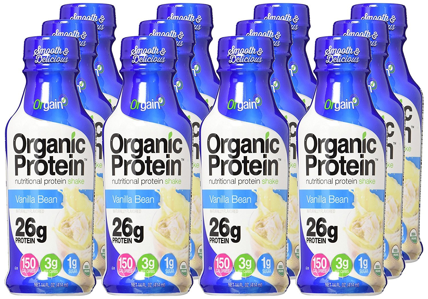 Orgain Organic Protein Shake, Creamy Chocolate Fudge