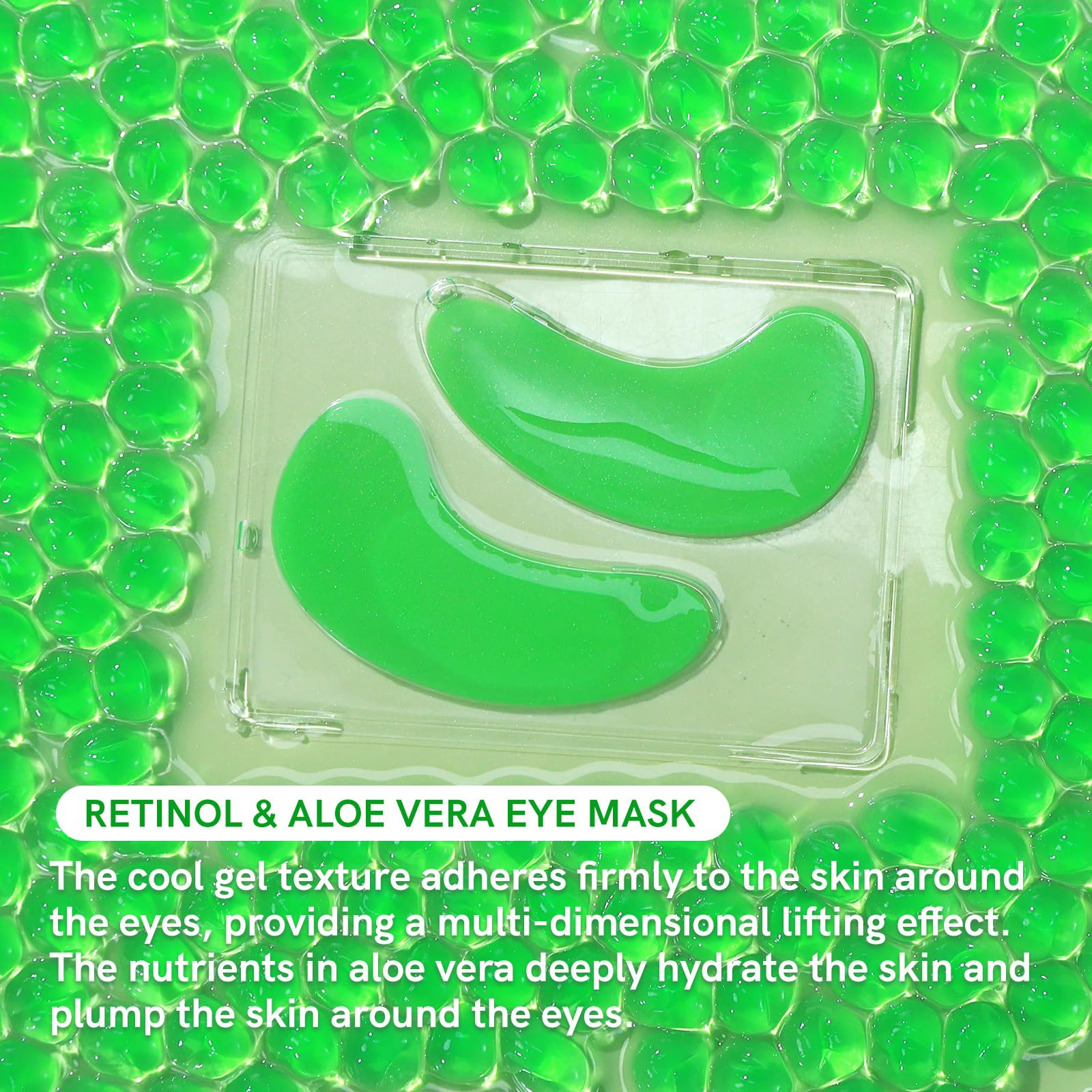 PEAUAMIE Under Eye Patches Collagen and Peptide Eye Mask for Dark Circles and Puffiness,Face Mask Skin Care Products 30 Pairs